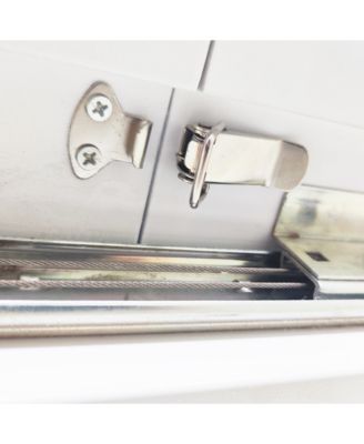 Modern Square Dining Table, Stretchable, with Printed White Marble Table Top+MDF X-Shape Table Leg with Metal Base