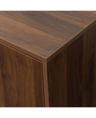 TV Stand Use in Living Room Furniture with 1 storage and 3 shelves Cabinet