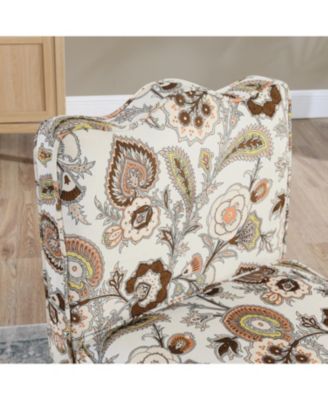 Soft Flannel Dining Chair with Pillow, Perfect for Living Room and Dining