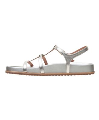 LILITH Women's Leather Footbed Sandals