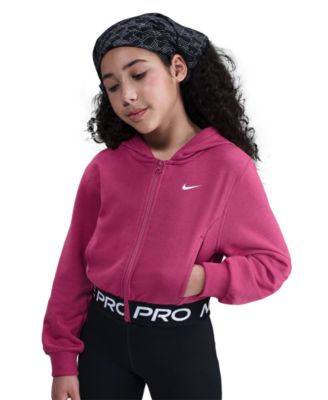 Girls 7-16 Pro Fleece Dri-FIT Full-Zip Hoodie