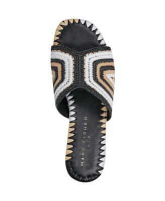 Women's Nottie Woven Flat Slide Sandals