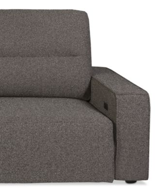 Frandlyn 3-Pc. Fabric Power Sliding Sofa, Exclusively at Macy's
