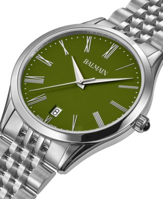 Men's Swiss Classic R Stainless Steel Bracelet Watch 41mm