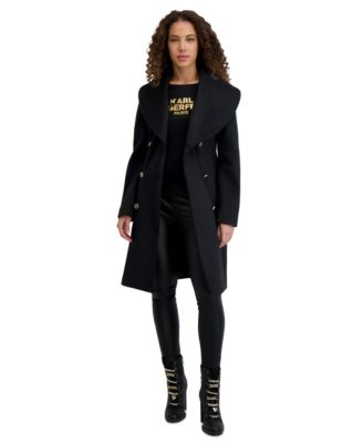 Women's Double-Breasted Belted Coat