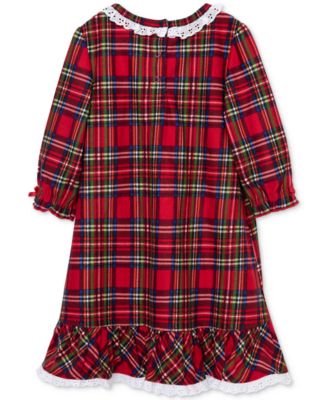 Baby Girls Plaid Nightgown
