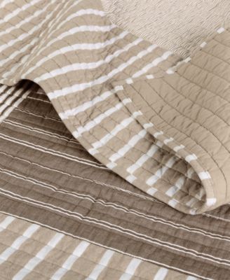 Last Act! Seaside Patchwork 3-Pc. Quilt Set, Full/Queen, Exclusively at Macy's