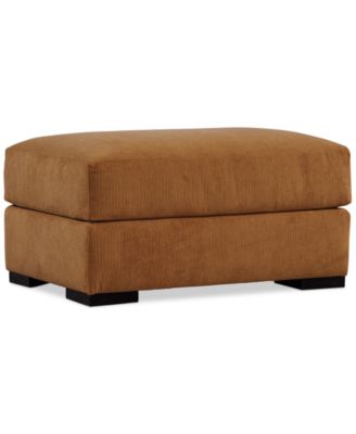 Furniture - Rhyder Fabric Ottoman