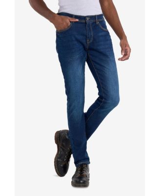 Men's Modern Fit Saddle Stitch Jeans