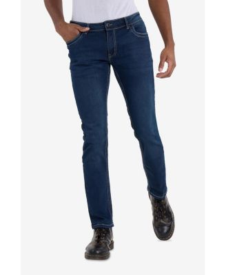 Men's Modern Fit Saddle Stitch Jeans