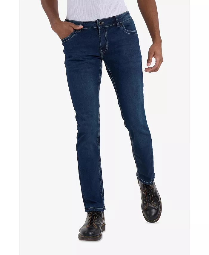 Men's Modern Fit Saddle Stitch Jeans - thumbnail 10