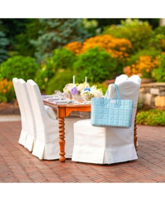 Patterned Quilted Tote Bag