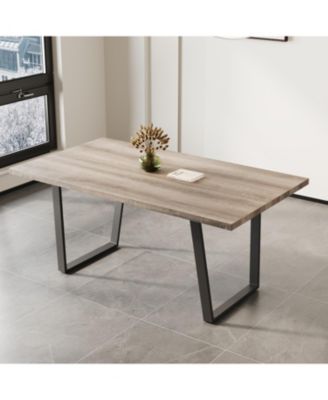 Streamdale Modern 6-Person Dining Table (62.9")