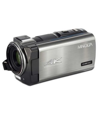 MN4K100Z 28MP 4K Ultra HD 3.5" Touchscreen Night Vision Camcorder, Gunmetal