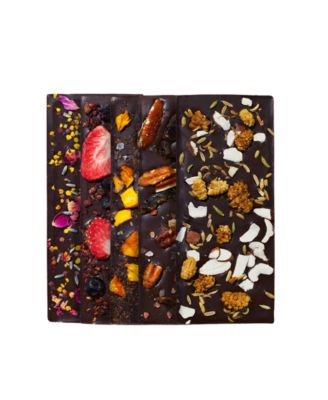 Embellished Collection Date-Sweetened Dark Chocolate Bar Gift Set, 5-Pack