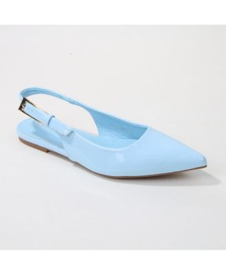 Caitriona Pointed Toe Slingback Flats