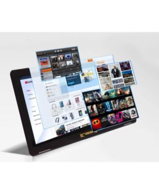 10.1" Octa Core Tablet 128GB Android 15 Premium Business Bundle with Rose Deluxe Keyboard Case Briefcase and Pen stylus