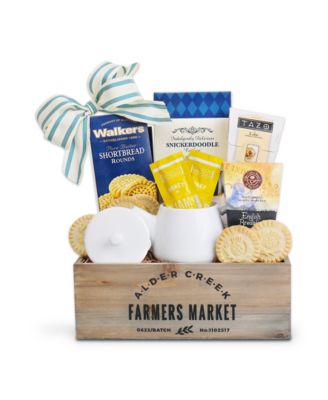 Tea Tray 9 Piece Gift Basket