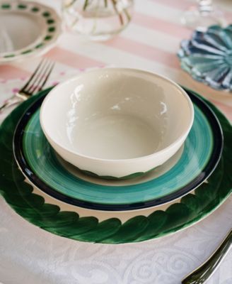 Lisbon Brushstroke Dinner Plate