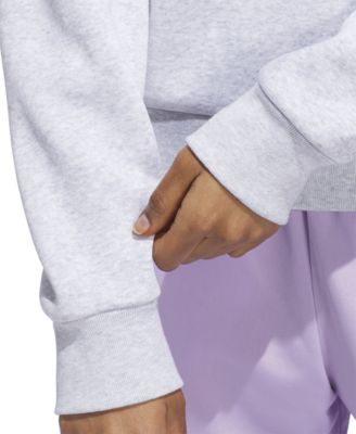 Women's Faux-Pearl Logo Crewneck Sweatshirt