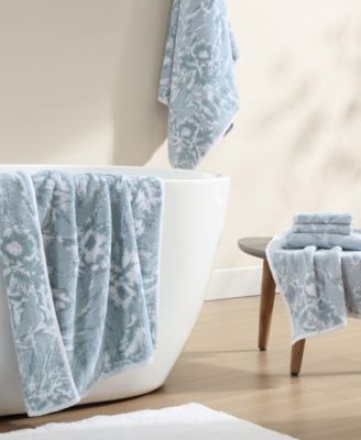Shadow Hibiscus Cotton Terry Towel Set