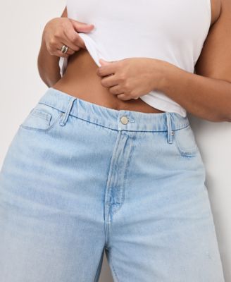 Women's Weightless Good Skate Cropped Wide-Leg Jeans, Regular & Plus Size