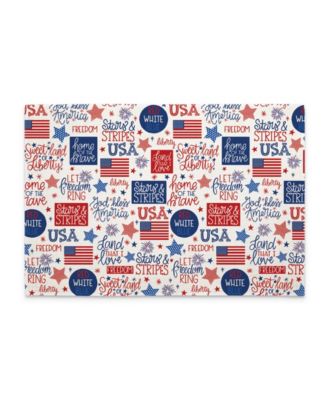 Home of the Brave Premier Fabric Placemats, Set of 4
