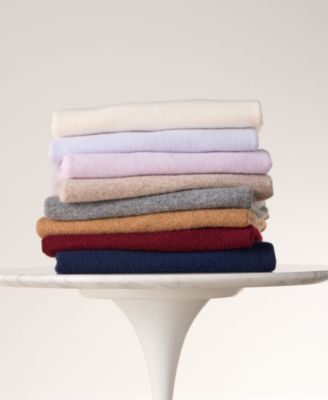 Women's 100% Cashmere Crewneck Short-Sleeve Sweater, Macy's Exclusive