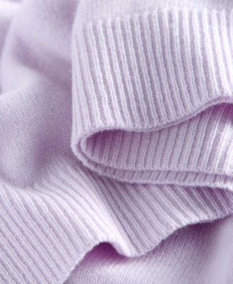 Women's 100% Cashmere Crewneck Short-Sleeve Sweater, Macy's Exclusive