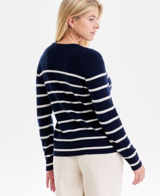 Petite 100% Cashmere Cardigan, Created for Macy's
