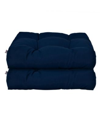 21 Inch x 21 Inch Patio Chair Seat Cushion Pads for Indoor and Outdoor