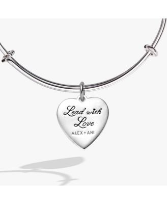 Heart Burst Bangle Bracelet