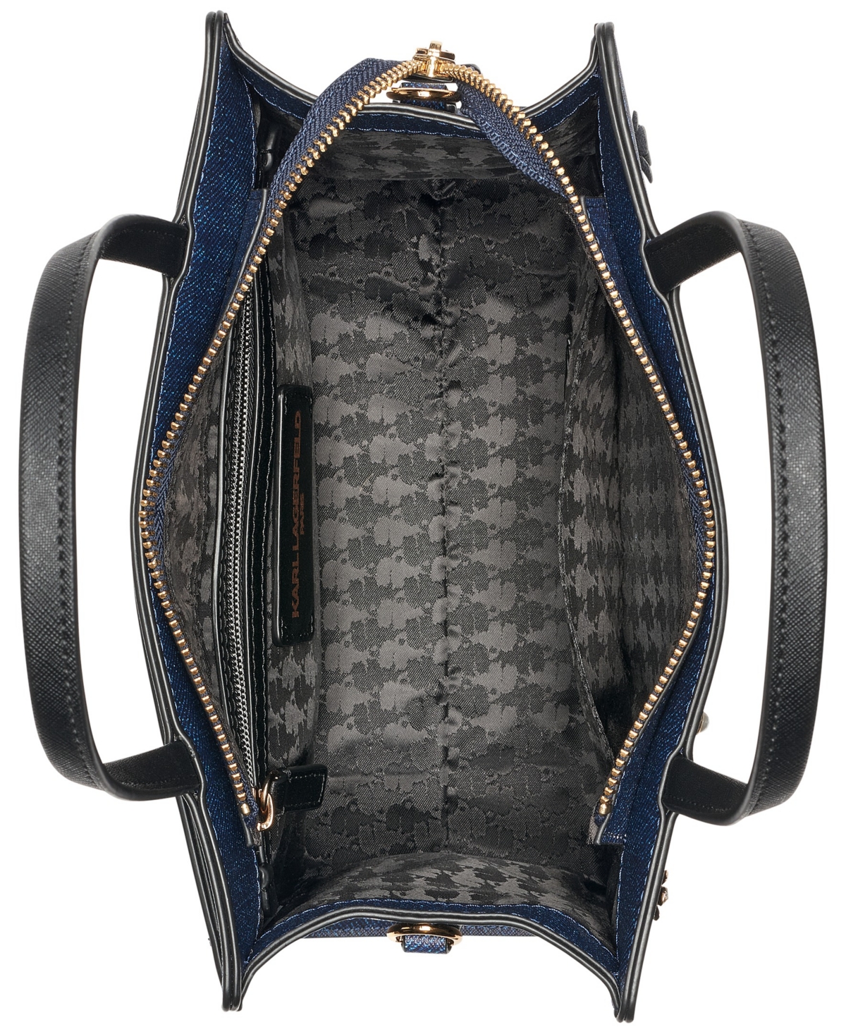 Shop Karl Lagerfeld Maybelle Satchel With Pins