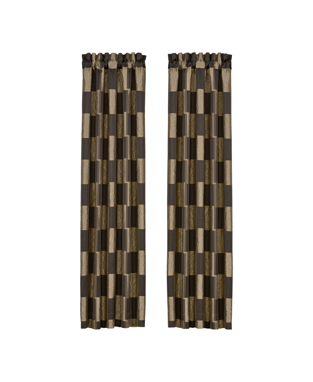 Brando Window Panel Pair, 50" x 84" - Bronze