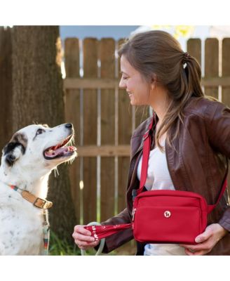 3-in-1 Crossbody Dog Walk Bag with Matching Planet-Safe Dog Poop Bags