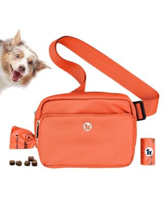 3-in-1 Crossbody Dog Walk Bag with Matching Planet-Safe Dog Poop Bags
