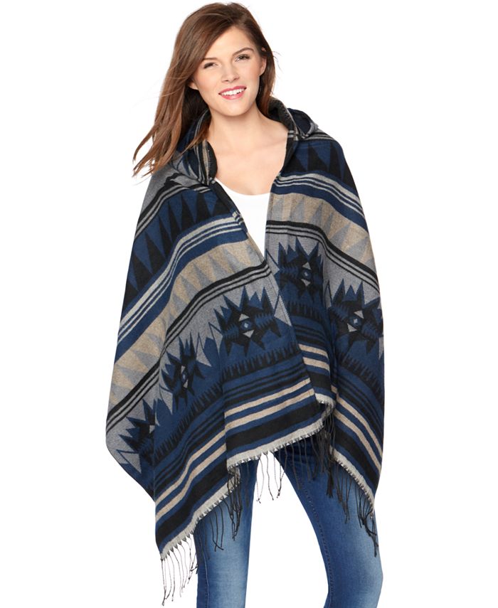 Wendy Bellissimo Maternity Printed Poncho - Macy's