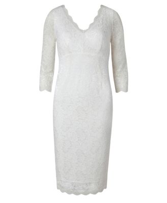 Women's Anya V-Neck Lace Wedding Dress