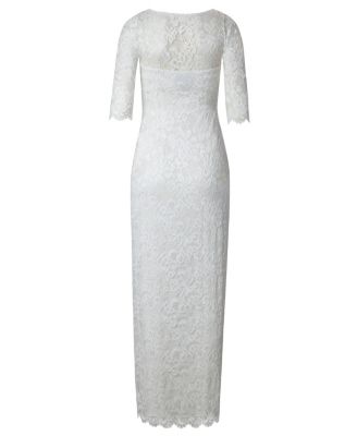 Women's Lila 3/4 Sleeve Lace Maxi Gown