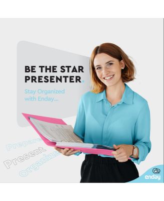 3-Ring Binder with Clear View Cover and 2 Inside Pockets – Heavy Duty Durable Binder for School Supplies, Office Organization, or Home Use – Colored Binder for Documents, Notes, Reports, and More