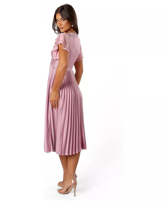 Women's Nova Flutter Sleeve Dress - thumbnail 2