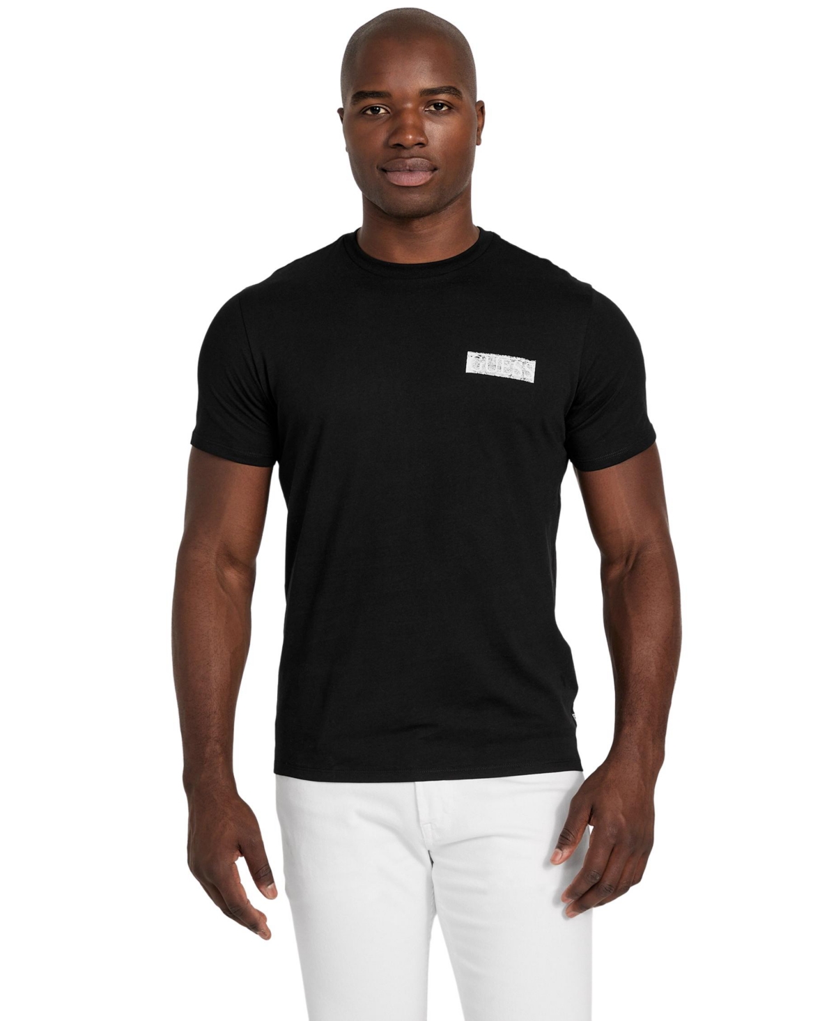 Men's Crewneck Graphic T-Shirt - Black