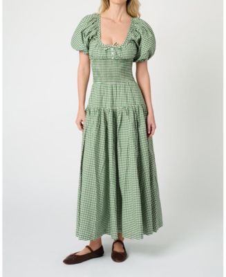 WeWoreWhat Women's Smocked Waist Midi Dress - Macy's