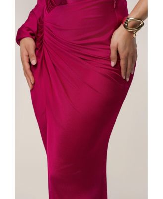 Women's Mira Drape Maxi Skirt