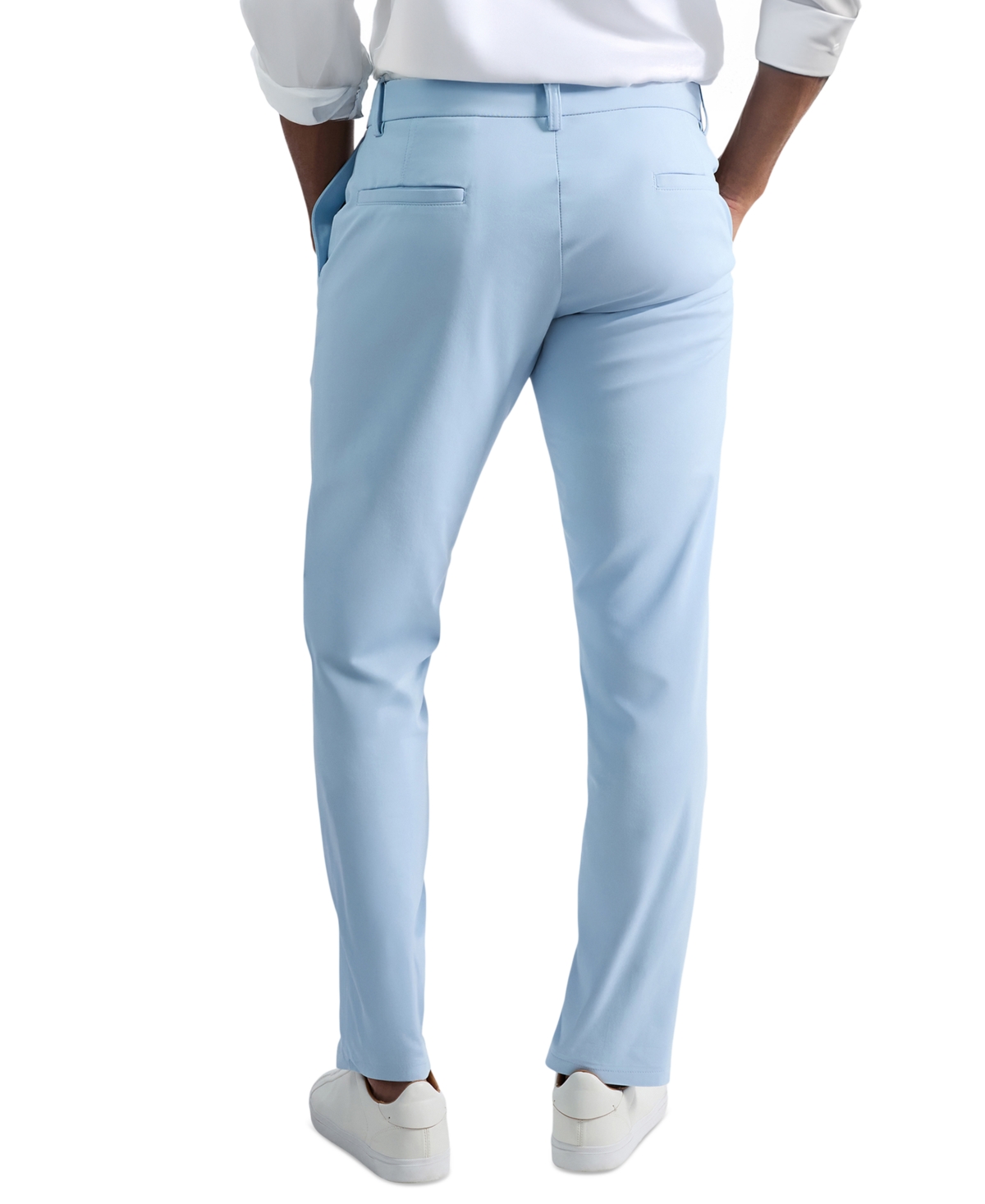 Kenneth Cole Reaction Men's Slim-fit Knit Pants In Multi