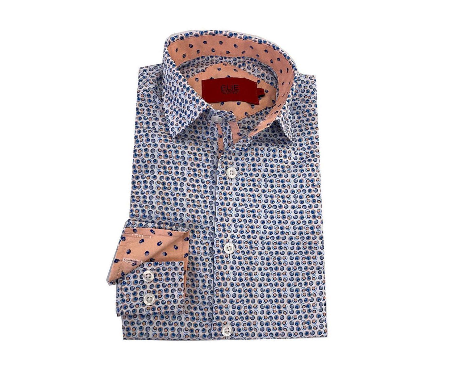 Little Boys Printed Button-Down Slim Fit Shirt