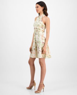 Women's Joanna Mini Belted A-Line Dress