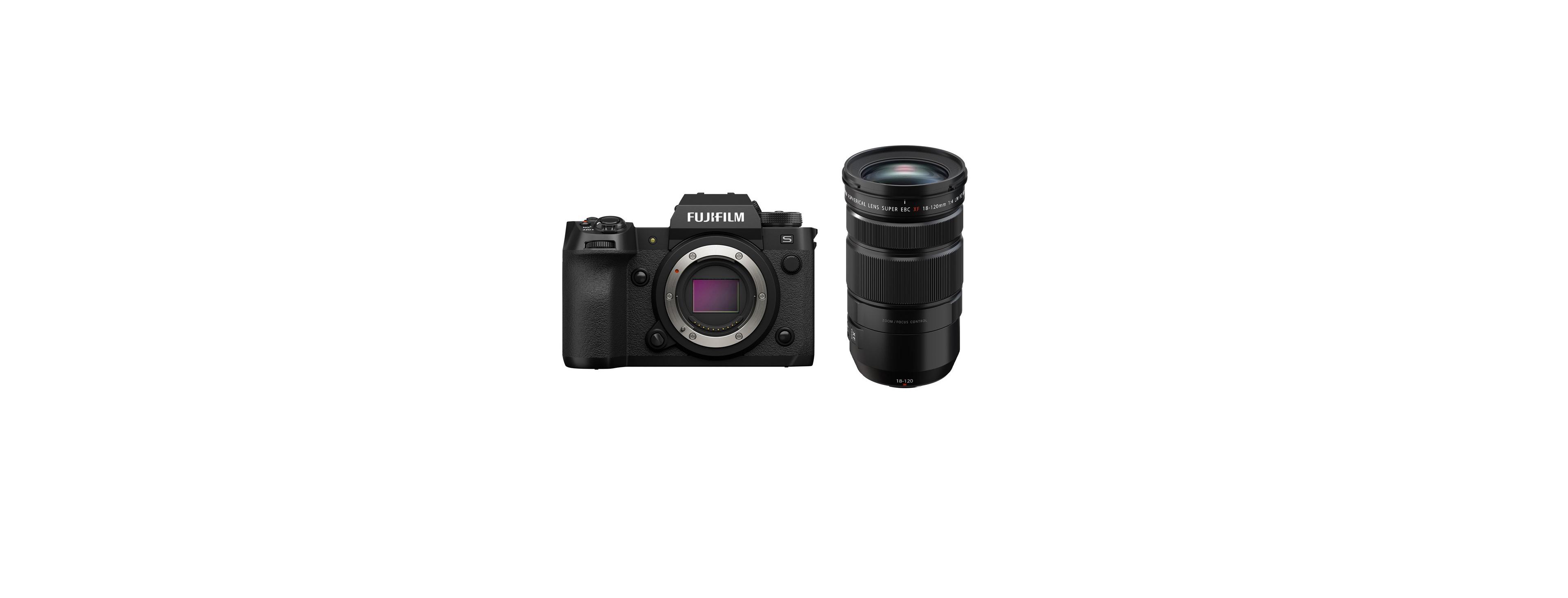 Fujifilm X-H2S Mirrorless Camera with Xf 18-120mm f/4 Lm Pz Wr Lens