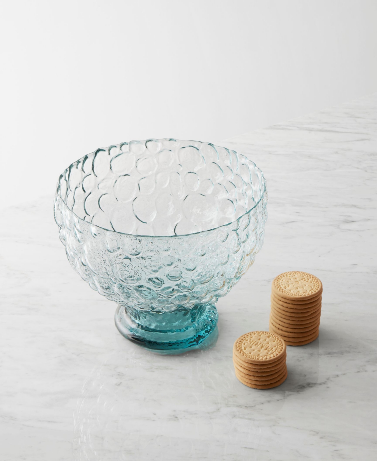 Shop Kosta Boda Crystal 7.5" Circular Moss Bowl