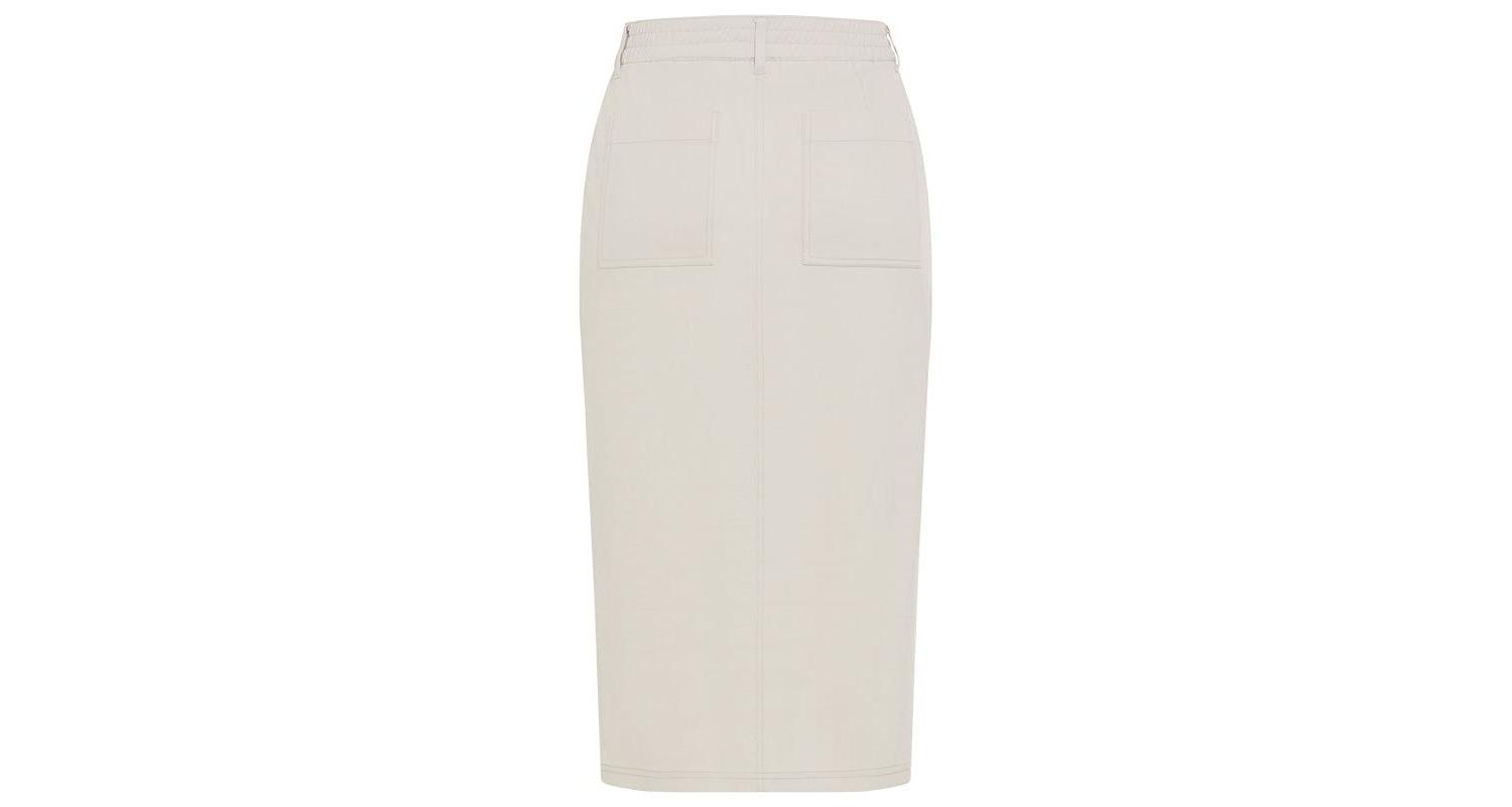 Women's Midi Stretch Skirt